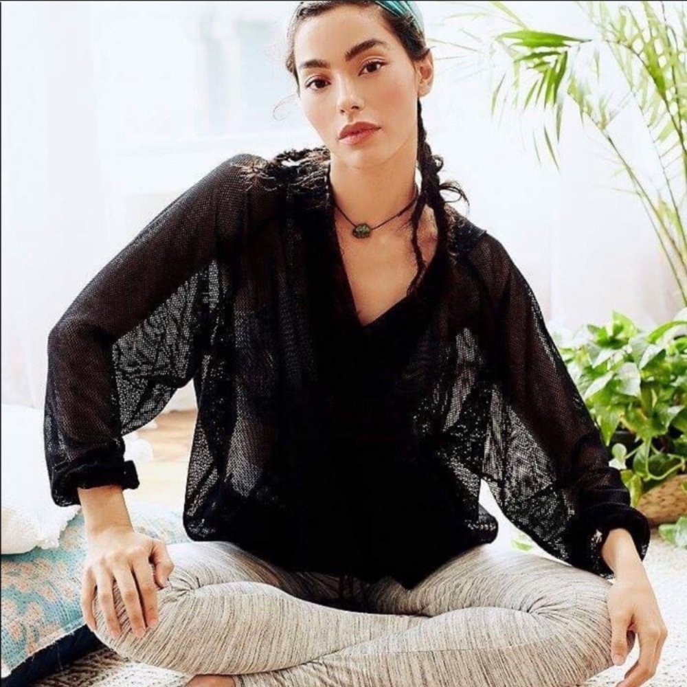 FREE PEOPLE MOVEMENT Mesh Hoodie